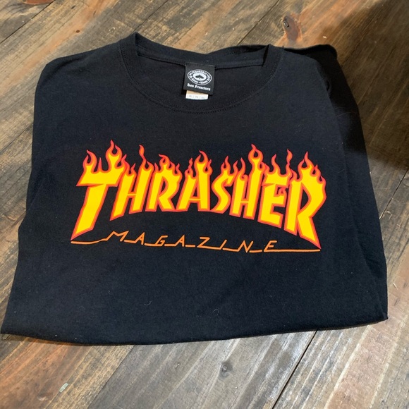 Thrasher Tops - original thrasher T-shirt